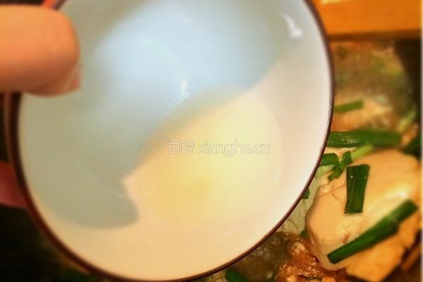 韭菜豆腐的做法图解7