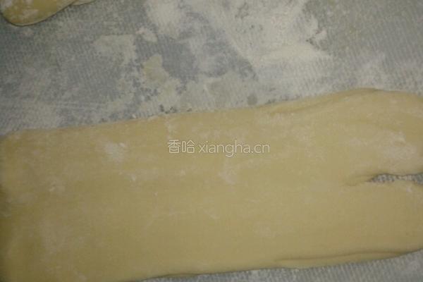 绿豆饼与快熟鸡蛋酥皮面包的做法图解5