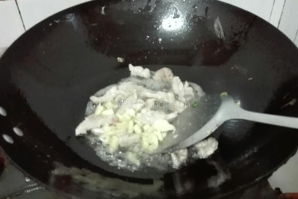 肉片炒丝瓜的做法图解5