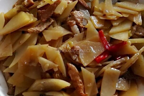 家常土豆片炒肉的做法图解7