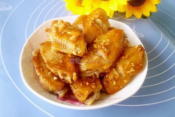 蚝油蒜香烤翅的做法图解5