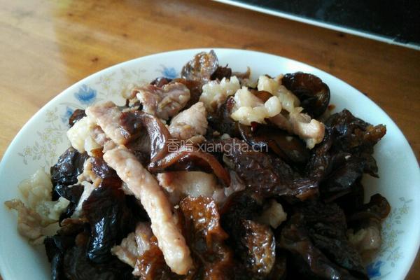 木耳炒肉的做法图解8