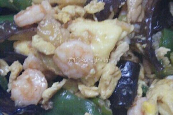 虾仁木须肉的做法图解3