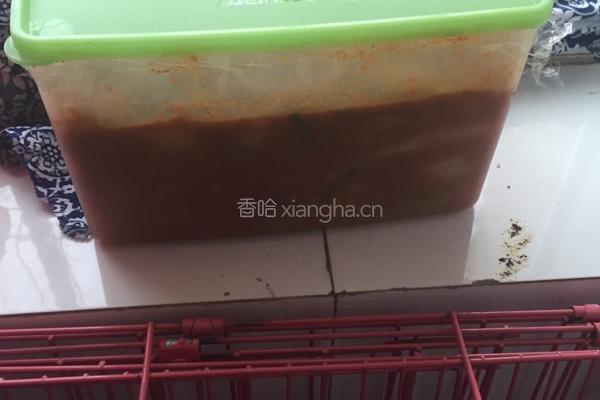 韩国辣白菜的做法图解4