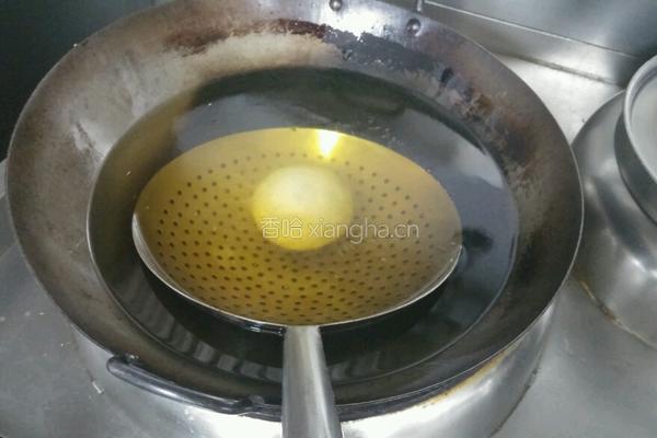 空心大麻圆的做法图解11
