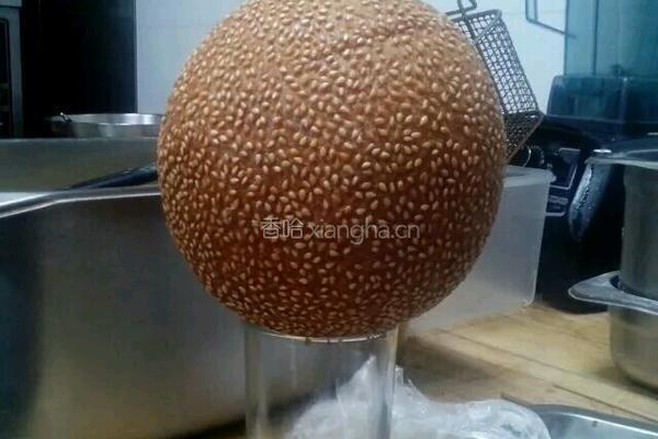空心大麻圆的做法图解12