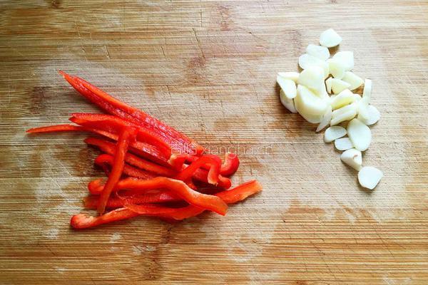 清炒豆角的做法图解2
