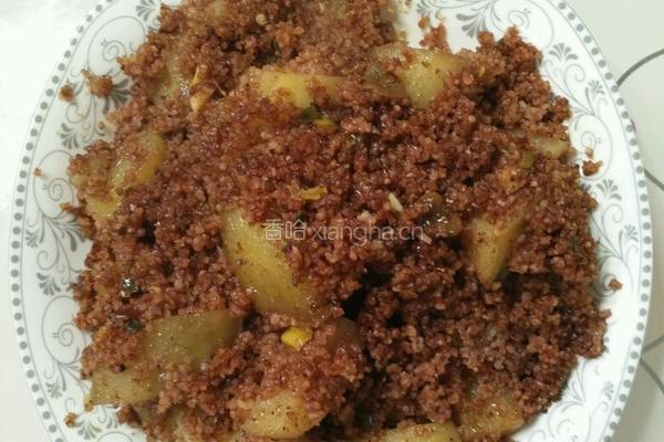 粉蒸土豆的做法图解5