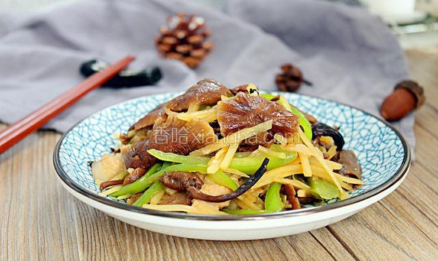 榛蘑炒土豆