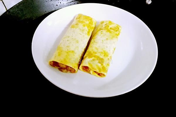 鸡蛋卷饼的做法图解11