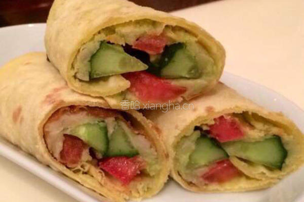 墨西哥牛油果豆蓉卷饼的做法图解20