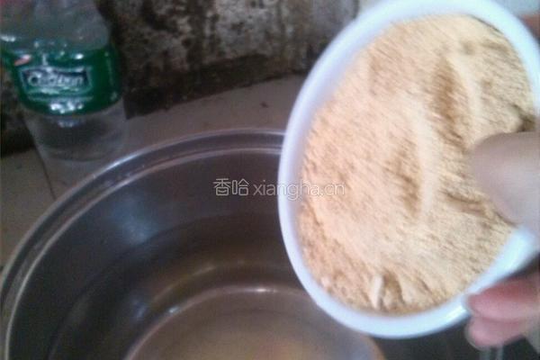 现磨豆浆的做法图解4