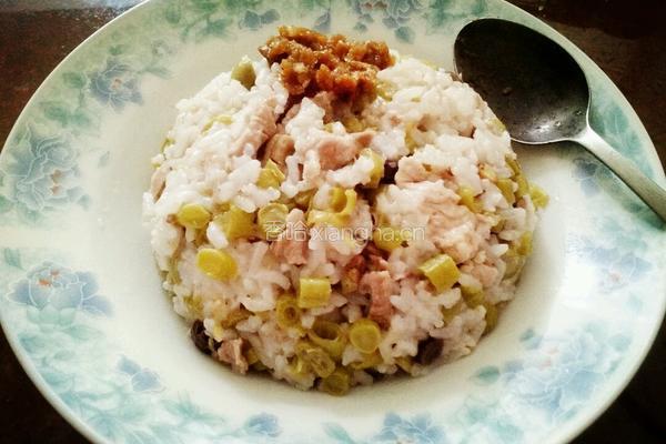 豆角猪肉饭的做法图解15