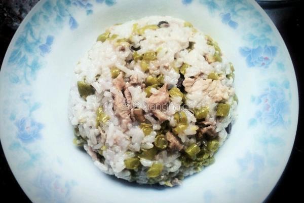 豆角猪肉饭的做法图解16