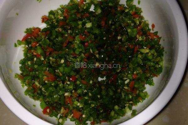 青椒鸡蛋碎的做法图解1