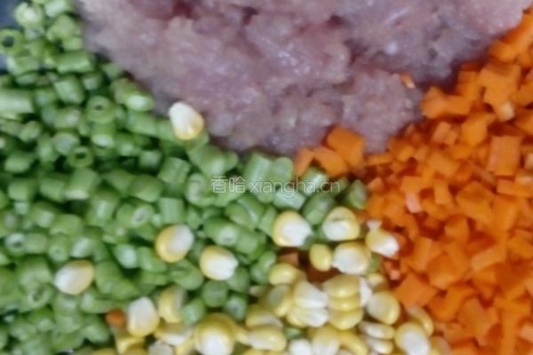 花样烧卖的做法图解2