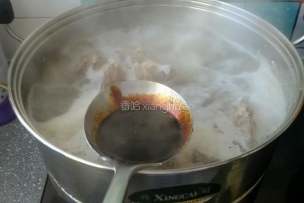 羊蝎子火锅的做法图解4