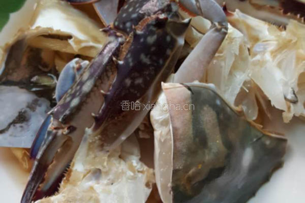 蛋蒸蟹的做法图解2