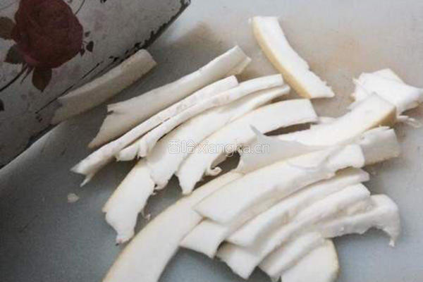 咸菜柚子皮的做法图解1