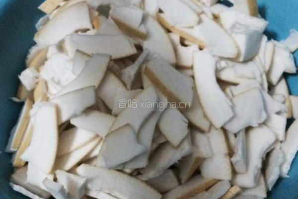 咸菜柚子皮的做法图解3