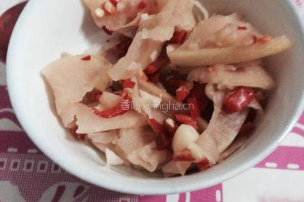 咸菜柚子皮的做法图解6