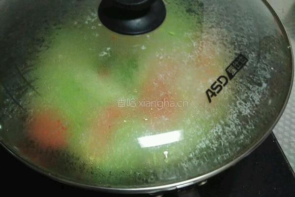 番茄炖豆角的做法图解7