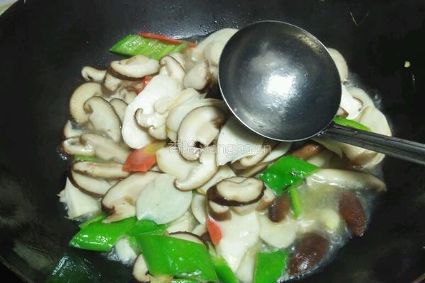 双菇肉片的做法图解9