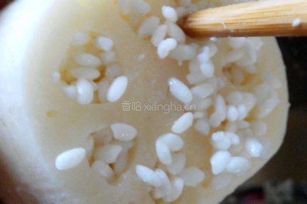 桂花糯米藕的做法图解4