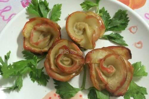 苹果玫瑰的做法图解9