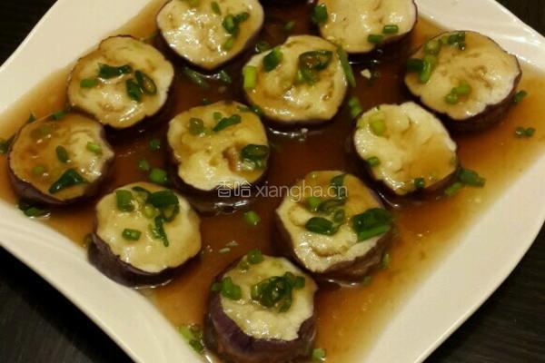 肉馅蒸茄子的做法图解7