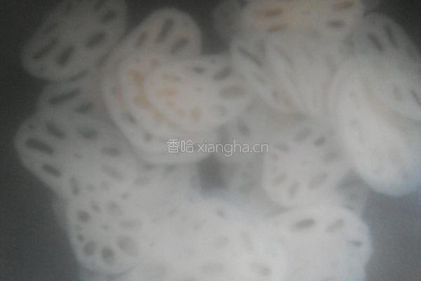 凉拌藕片的做法图解4