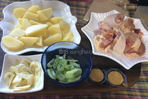咖喱鸡腿炖土豆的做法图解2