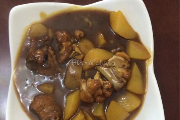 咖喱鸡腿炖土豆的做法图解8