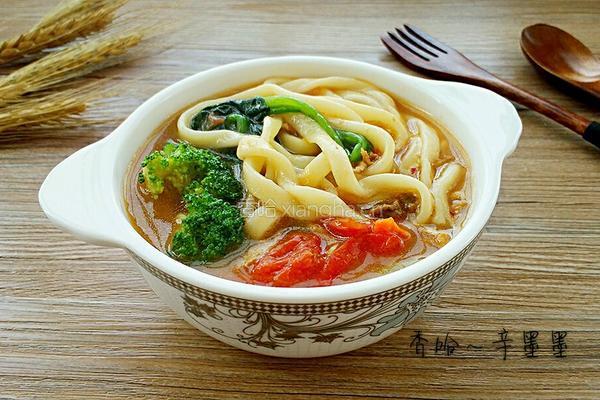 蔬菜肉丝面的做法图解8