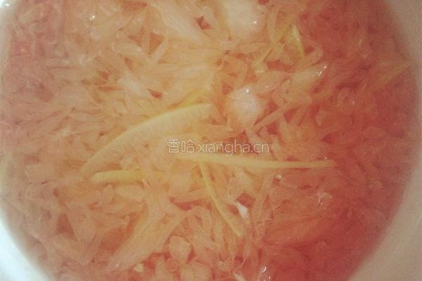 自制蜂蜜柚子茶的做法图解4
