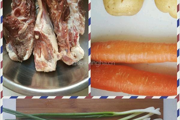 羊肉焖饼子的做法图解1