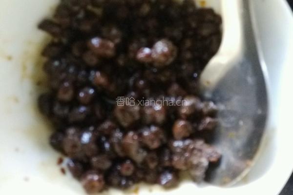 青菜烧豆付的做法图解5