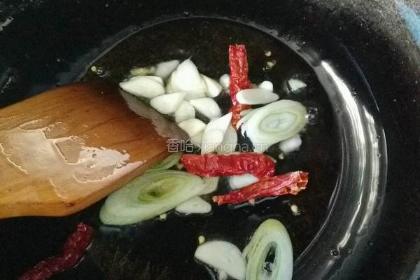 青菜烧豆付的做法图解8