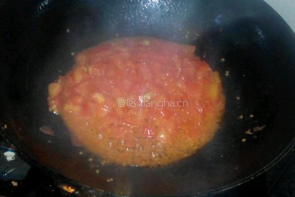 番茄炒豆腐的做法图解3