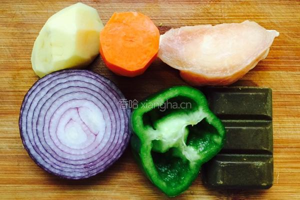 鸡肉咖喱饭的做法图解1
