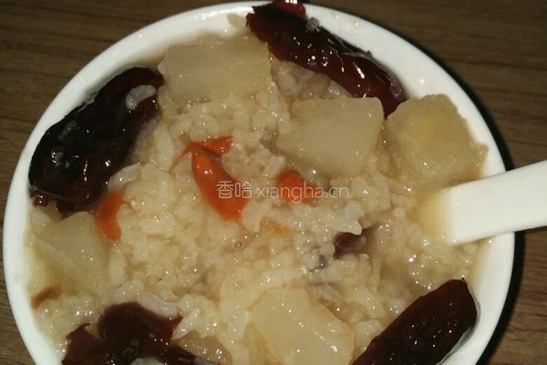 红枣雪梨粥的做法图解6