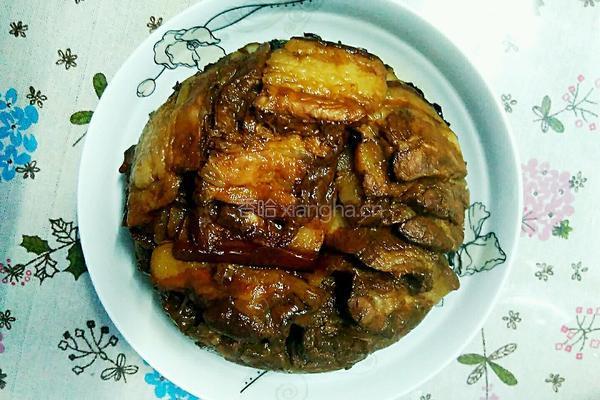 梅菜扣肉的做法图解28
