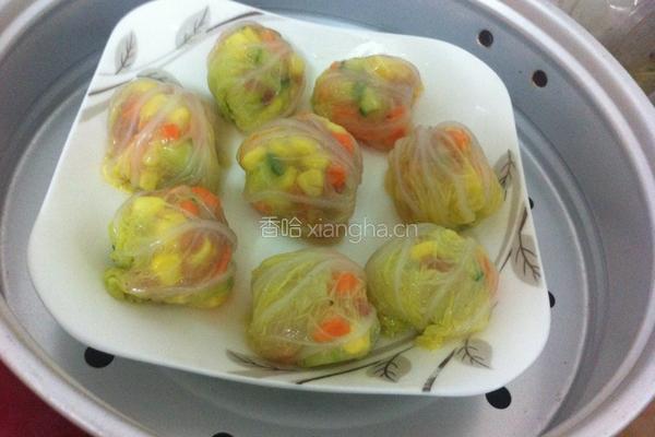 精美蔬菜包的做法图解7