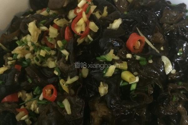 凉拌东北云耳的做法图解6