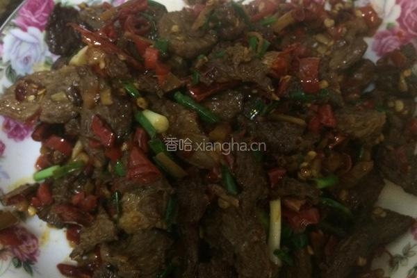 酸辣牛肉的做法图解6