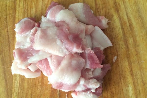 五花肉白菜炖干豆腐的做法图解3
