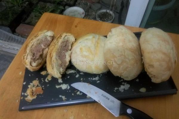 猪肉酥饼（鲜肉月饼）的做法图解12