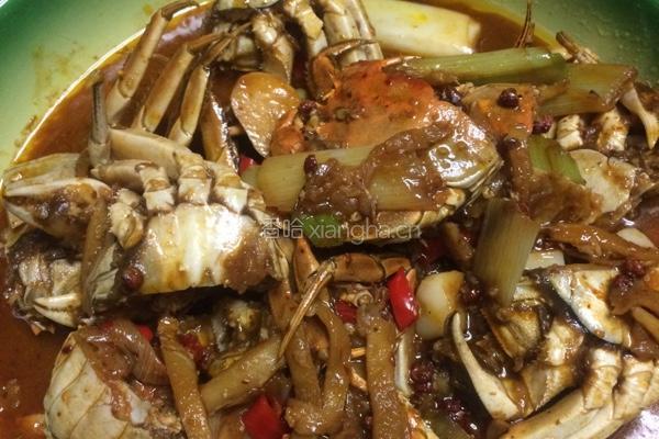 香辣螃蟹的做法图解5