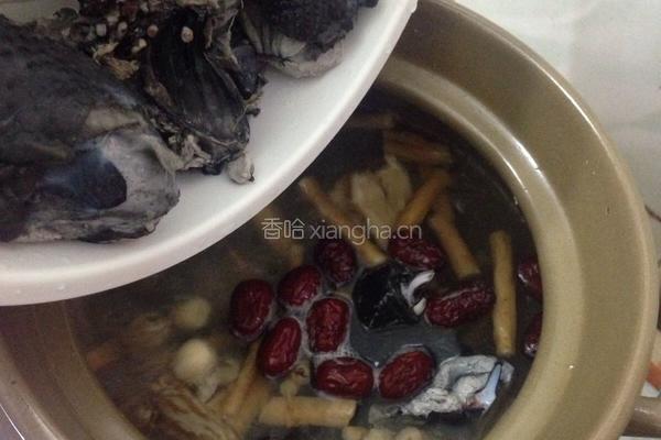 当归红枣参鸡汤的做法图解4