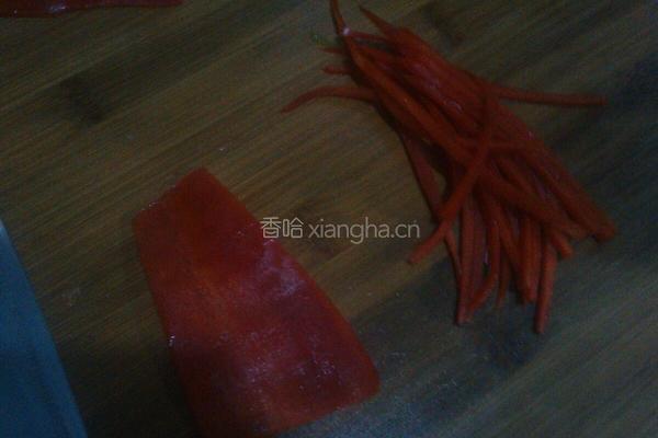 青椒肉丝的做法图解4